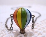 Hot Air Balloon Up Up And Away Necklace