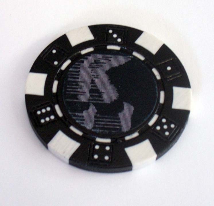 Michael Jackson MOONWALK Las Vegas Casino style Poker Chip for Black Jack 21 Roulette or any gambling