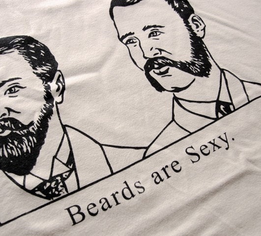 Beards Are Sexy Mens T-Shirt - Sizes S, M, L, XL