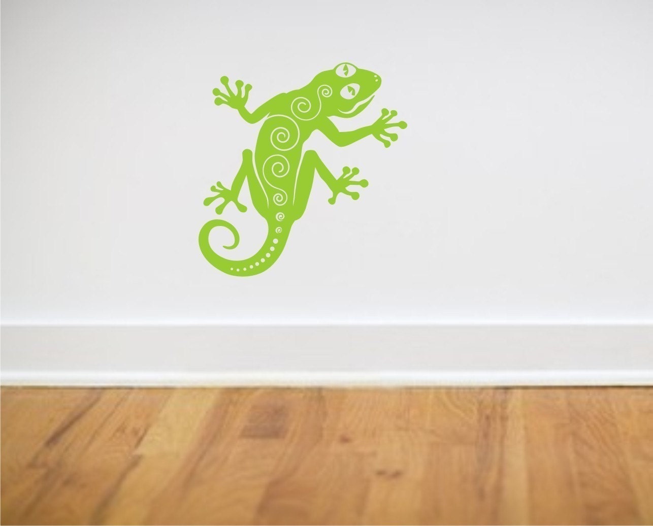 Gecko Lizard vinyl wall decal