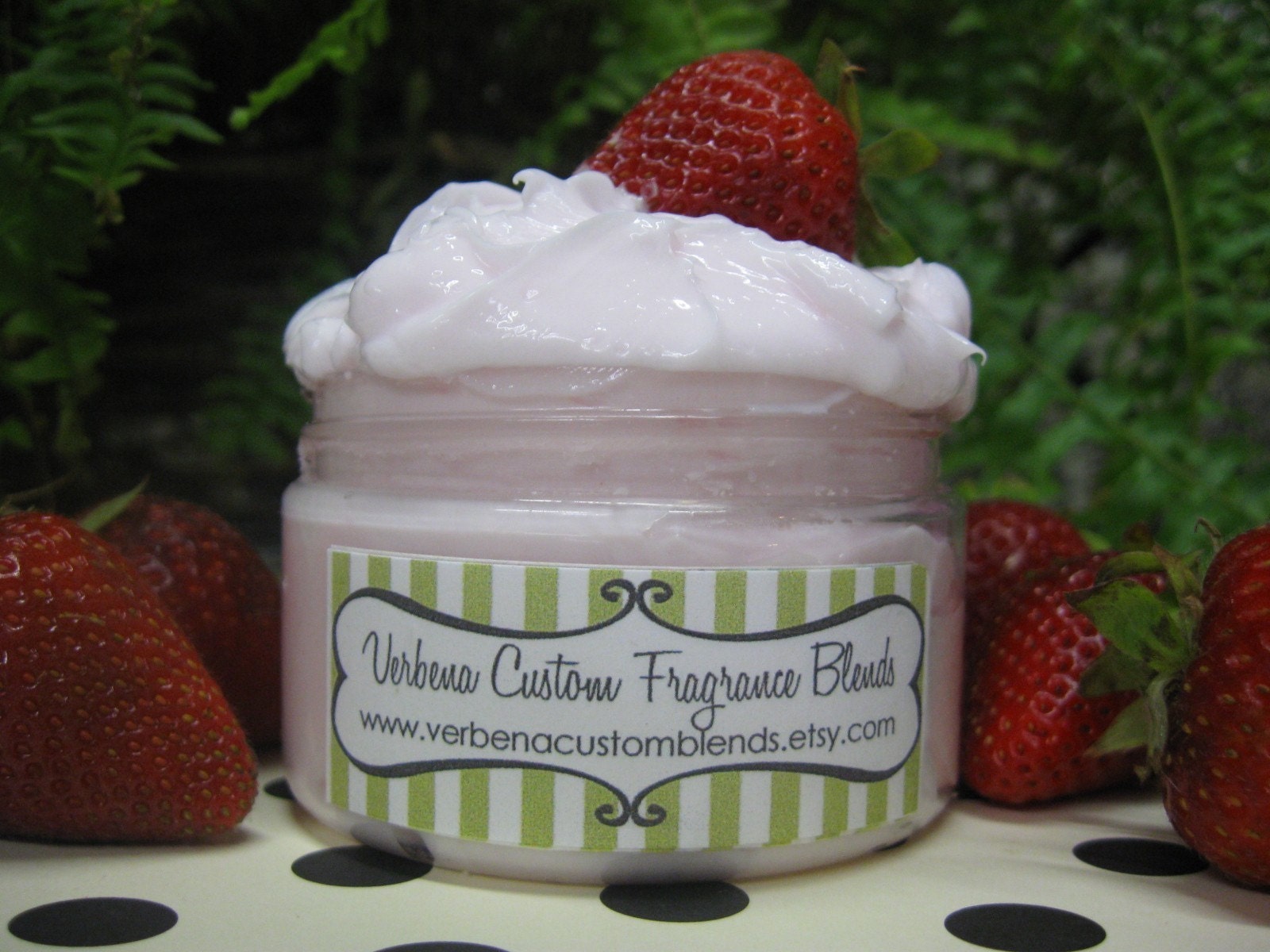 BUY 2 GET 1 FREE FOR EVERYONE- SEE SHOP- STRAWBERRY BANANA COCONUT MARSHMALLOW FLUFF PARFAIT scented  ALL NATURAL WHIPPED YOGURT BODY CREAM - Loaded With Lush Ingredients- Chamomile, Aloe Vera, Jojoba OIl and Avocado Oil 5.6 oz- MADE FROM SCRATCH