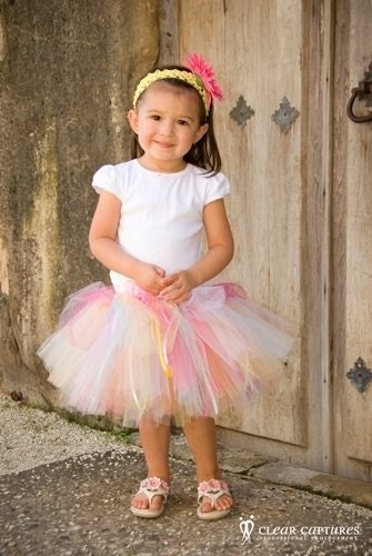 LIL BIRTHDAY PRINCESS TUTU WITH RIBBONS SIZE 12 18 24 MOS 2T 3T