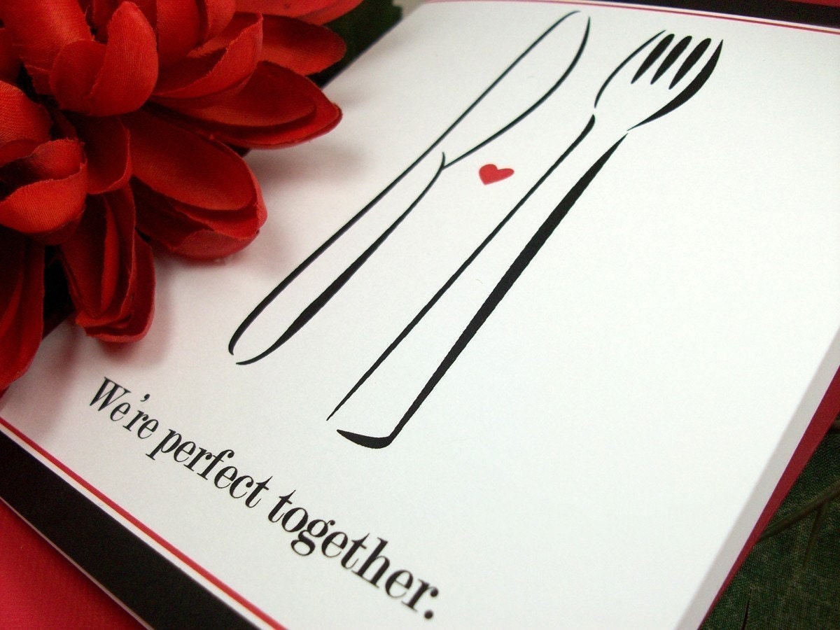 Perfect Together Valentine Note Card