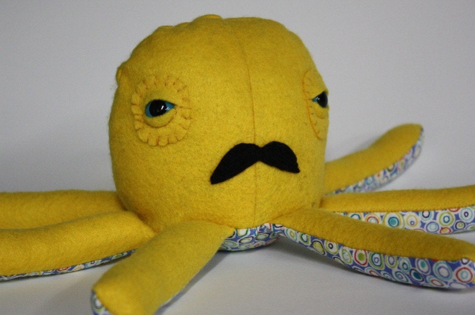 Octopal - Yellow Mustache
