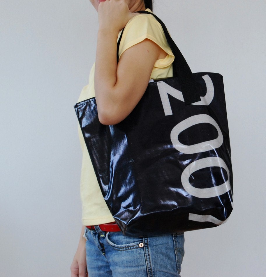 Eco Recycled Billboard Banner Casual Tote No. 2