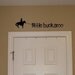 Little Buckaroo with Cowboy art Vinyl Lettering for your wall