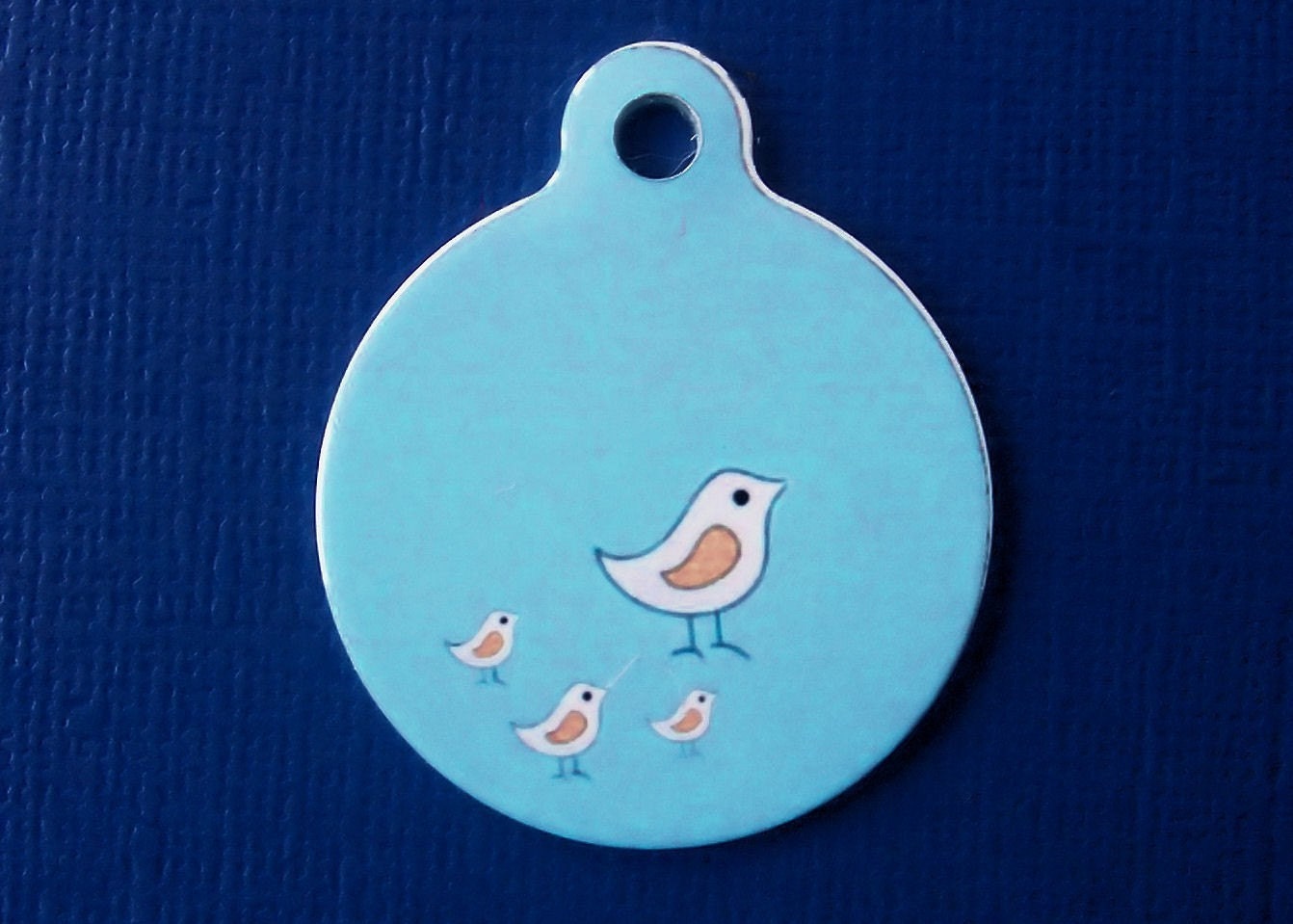 4 Little Birdies Pet ID Tag- Custom