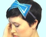 Sequin bow headband
