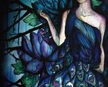 5x 7 Print of Peacock Flower Girl