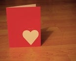 I LOVE YOU HEART CARD