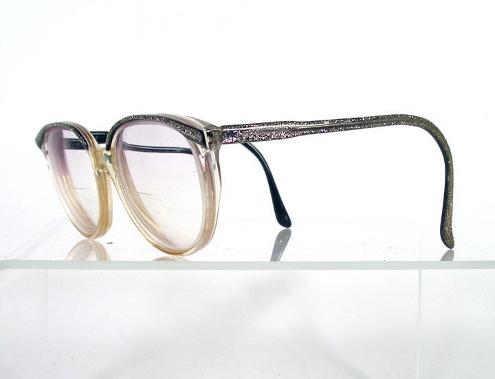 Vintage 1980s MIKLI Glitter Women's Eyeglass Frames