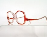 Very 1980s Red Fade Drop Arm Womens Eyeglass Frames