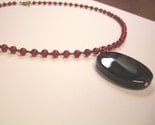 Onyx Agate pendant necklace