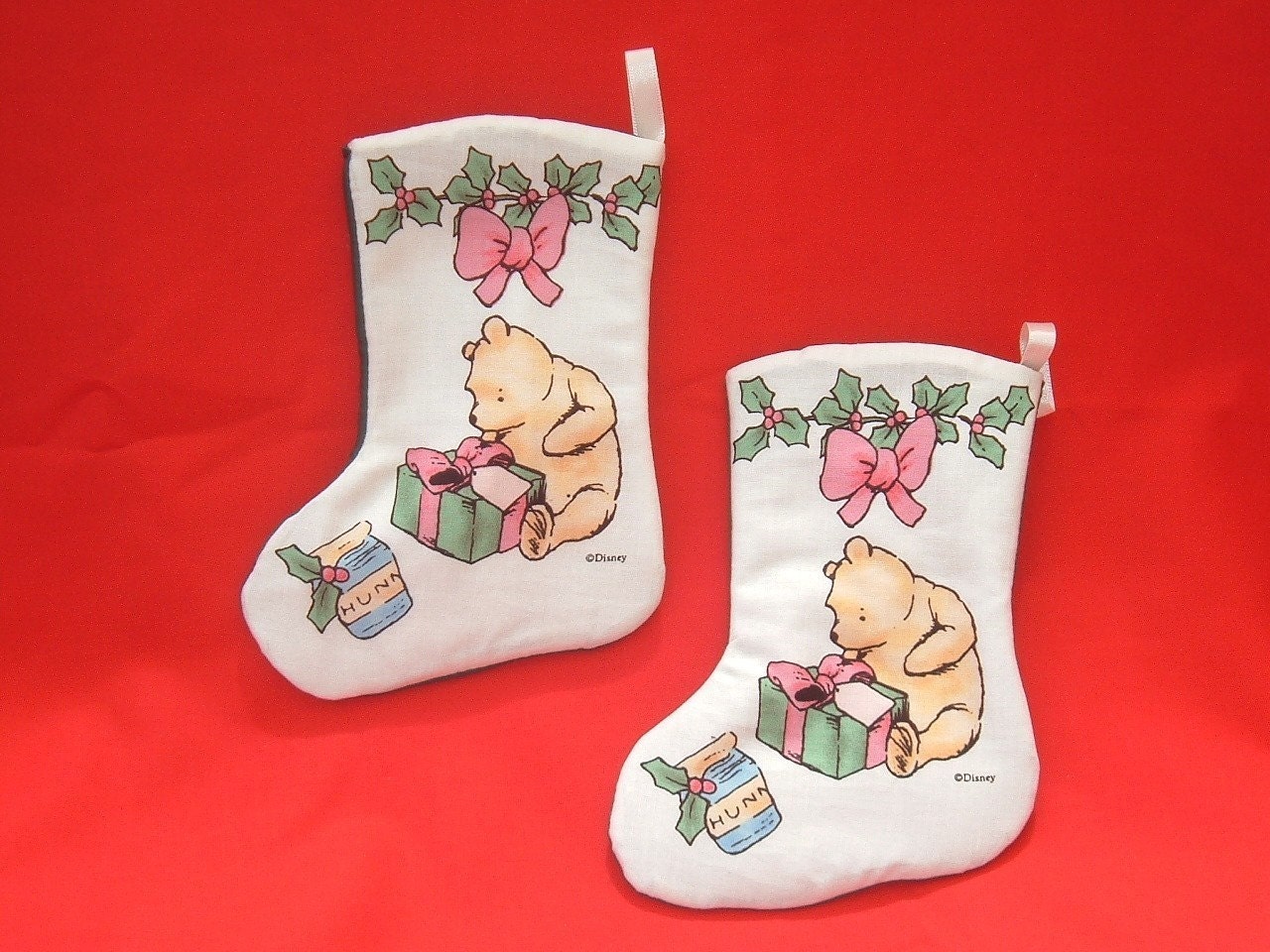 Set of 2 Small Christmas Stockings