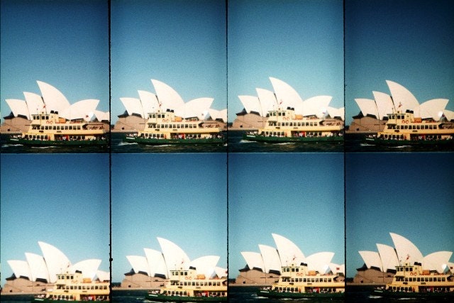 Lomograph (8-lens Oktomat) - Sydney Opera House - 9x6 Photo