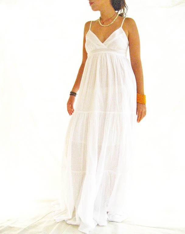 Spanish MAXI DRESS Gorgeous Bohemian Chic Stunning collection spring summer  2009 dress