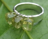 Off the Hook Lemon Topaz and Fine Silver Ring