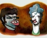 Flight of the Conchords Giclee Painting