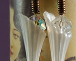 Vintage Swarovski Crystal Flute Earrings