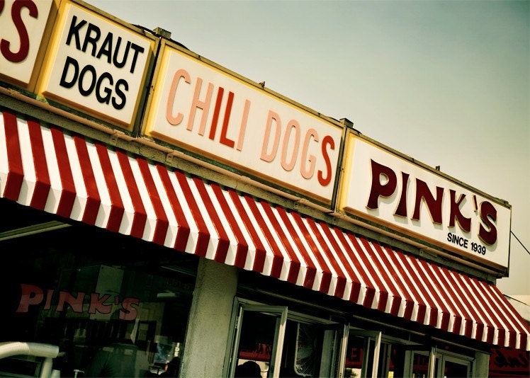Pink's of Hollywood - 5x7 Fine Art Photography Print