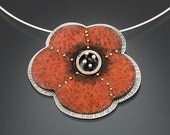 Poppy pendant/brooch