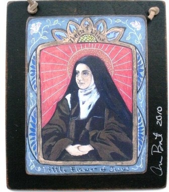 Saint Therese of Lisieux Retablo - Print