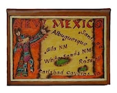 NEW MEXICO - Leather Travel Photo Album - Handmade