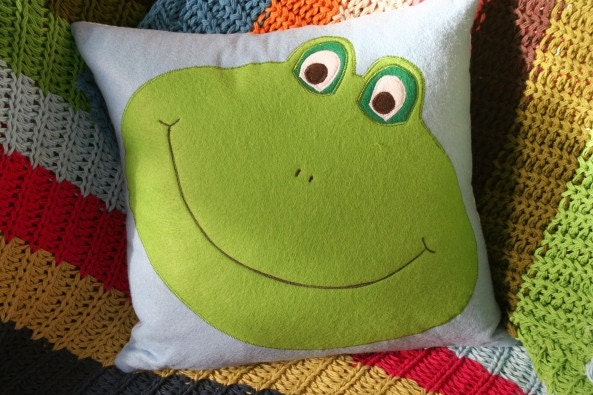 Frog Cushion Pillow