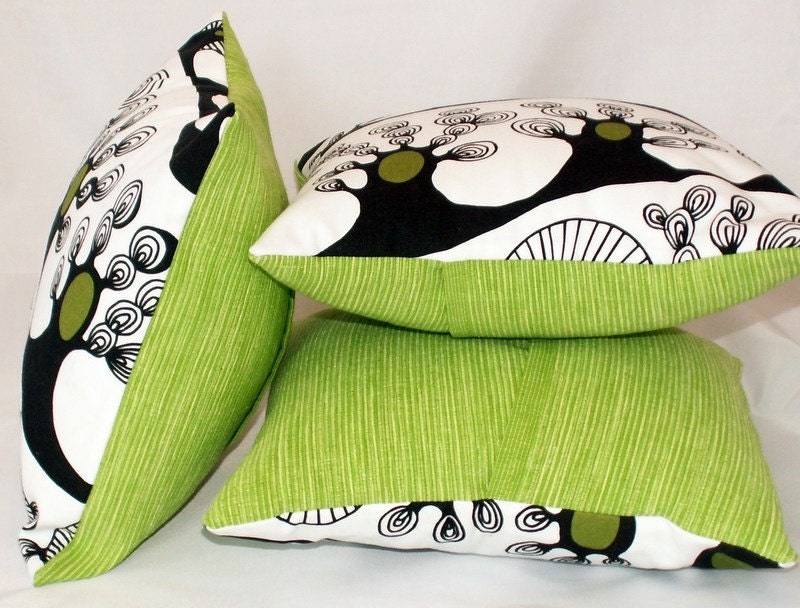 Green Eggs and Ham - Set of 3 Scatter Cushions