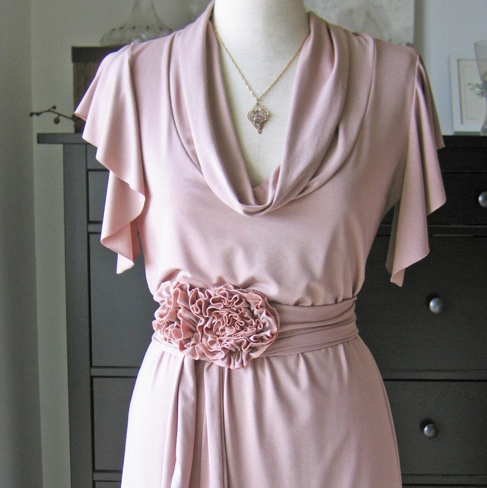 Spring Dress With Secret Garden Belt Bundle Listing