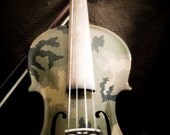 The Camo Violin a Fine Art Photograph