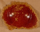 Australian Red Morrel Burl Wood Bowl Turned Wooden Bowl Art Nmber 3953