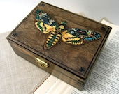 Death's Head Moth wood box