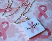 Breast Cancer Awareness Necklace - Hope