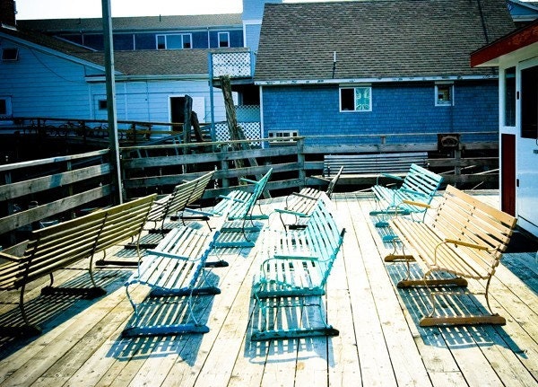 Benches on Boothbay