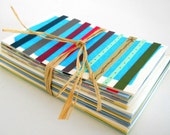 Bright, Colorful, Unique - Handmade Stationery, Set of Ten