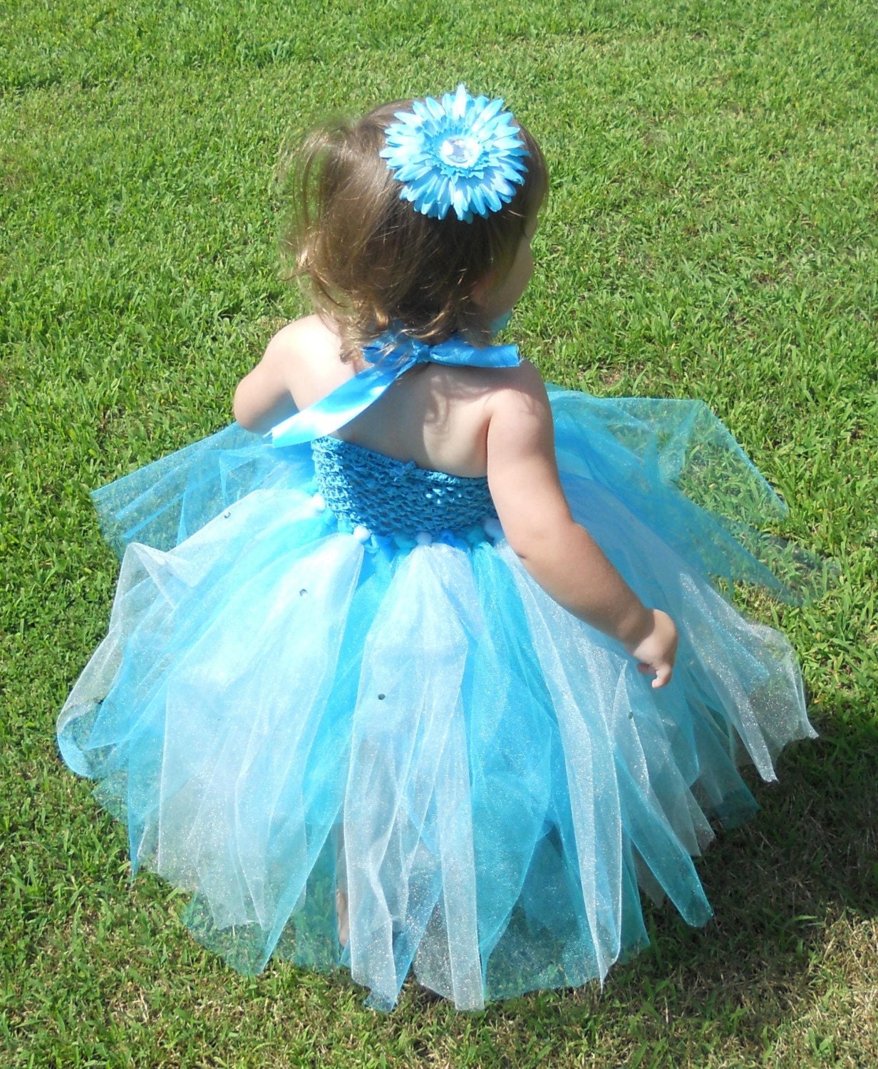 Under the Sea Butterfly Tutu Dress With Accessories