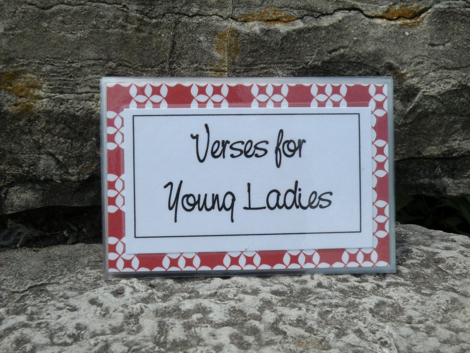 KJV Scripture Memory Cards - YOUNG LADIES