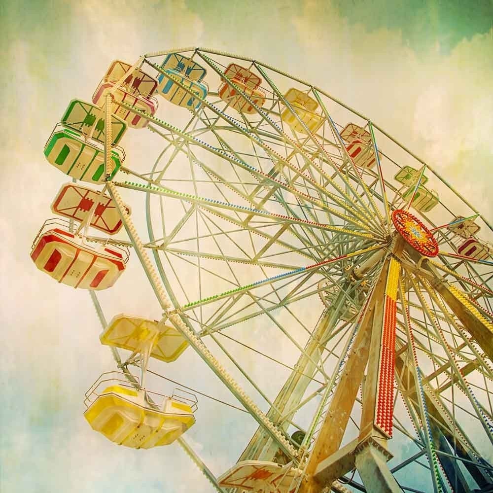 Wheel In The Sky - Fine Art Photography - Carnival - Ferris Wheel