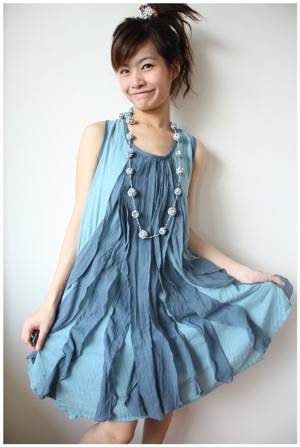 Be cheery with Ocean Blue Dress