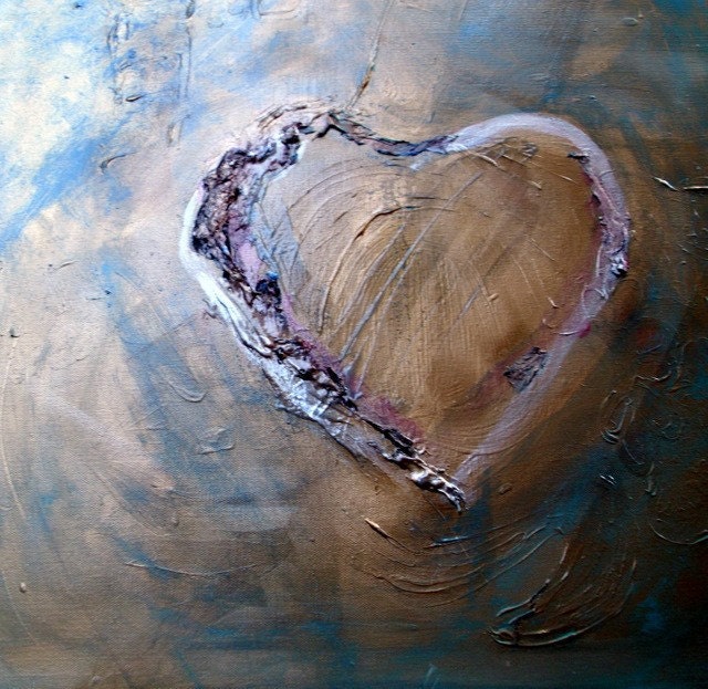 Searching For A Heart of Gold - Original Painting on Canvas