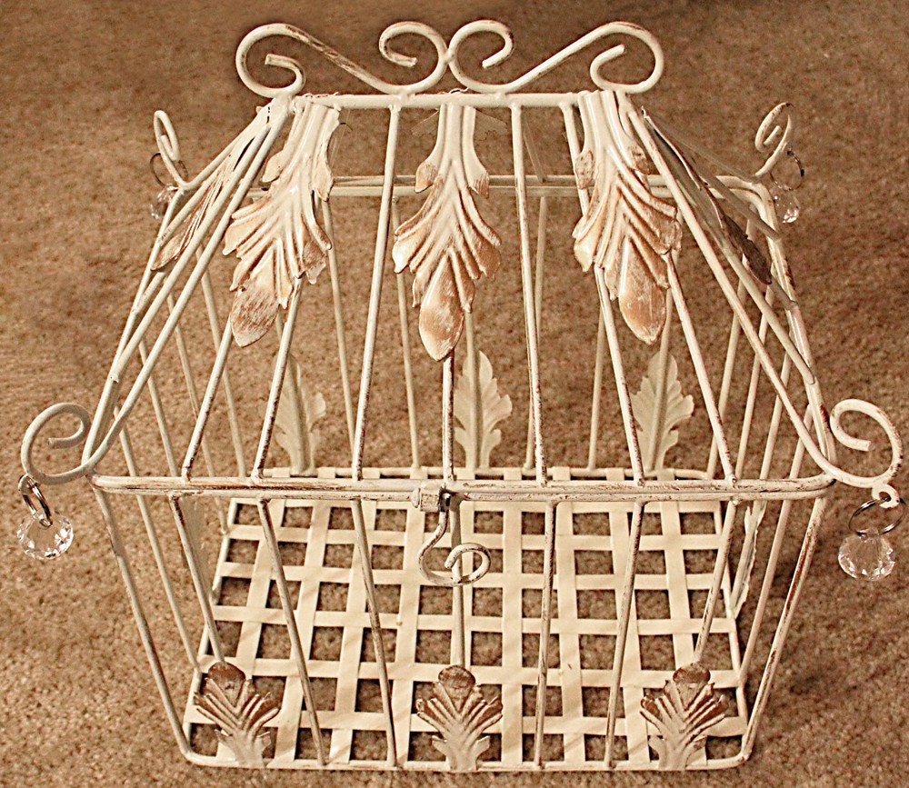 Antique Birdcage/Giftbox
