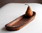 Curio
 Bowl - Hand Carved Rustic Black Walnut (CB6)
