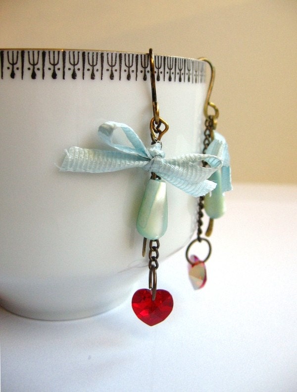 Drops of love - handmade earrings