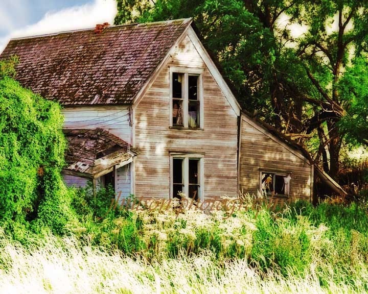 This Old House - Fine Art Photography 8X10 Print