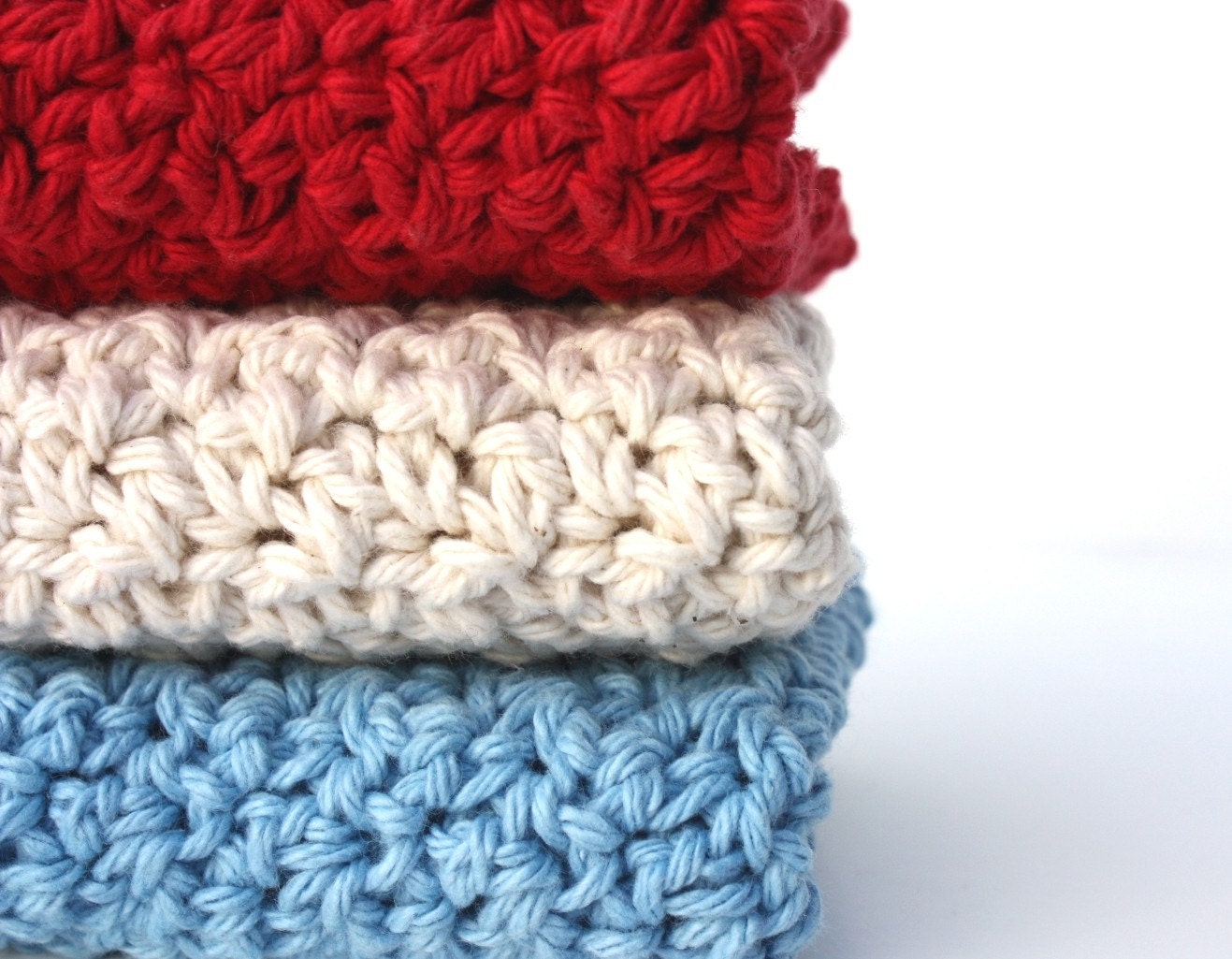 Crochet Cotton Dishcloths
