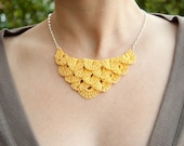 Canary Yellow Lite Petal Necklace