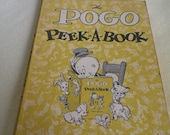 THE POGO PeeK-A-BooK Paperback book Walt Kelly 1955 1st printing