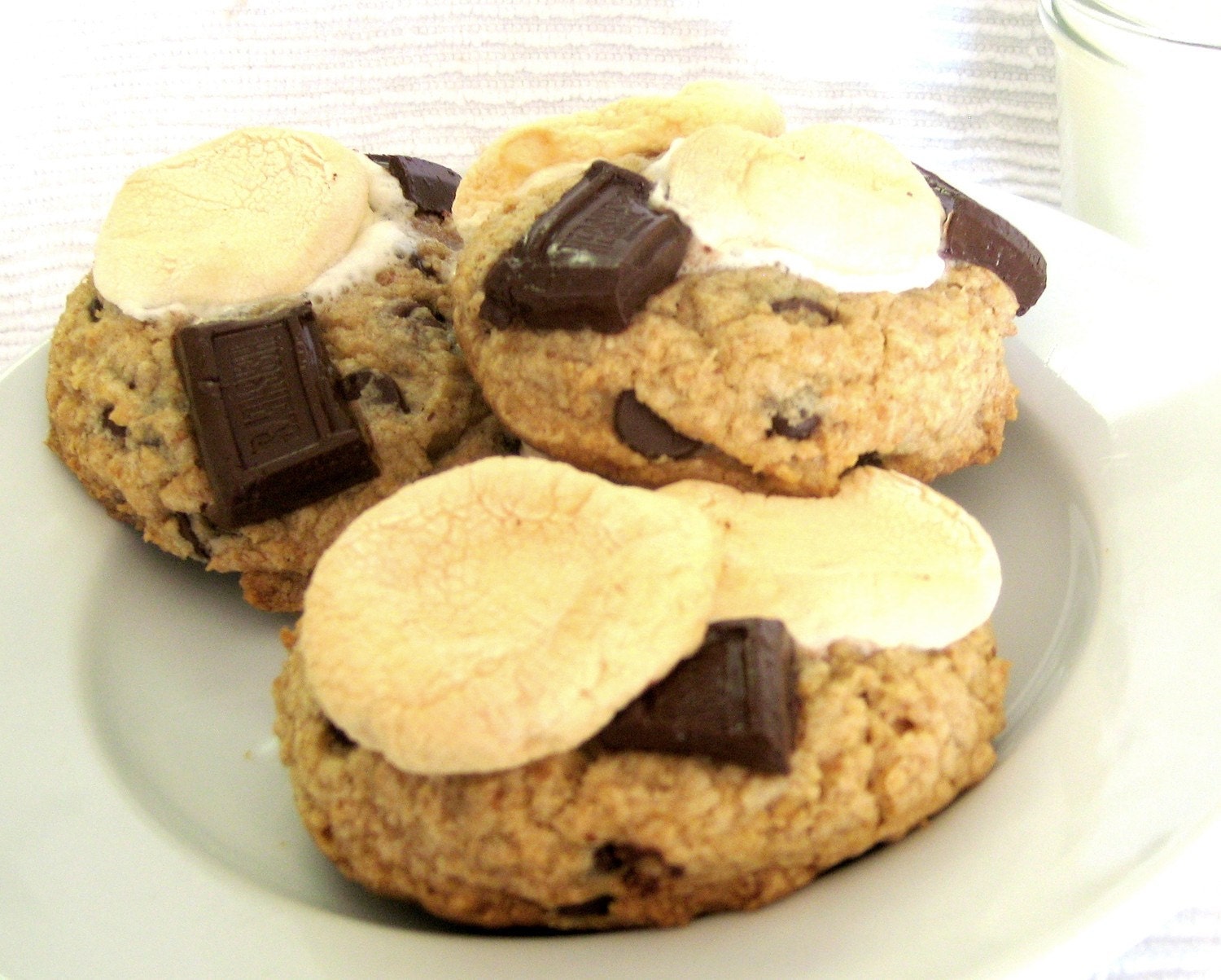SCOUT: 13 Gourmet Dark Chocolate S'mores Cookies