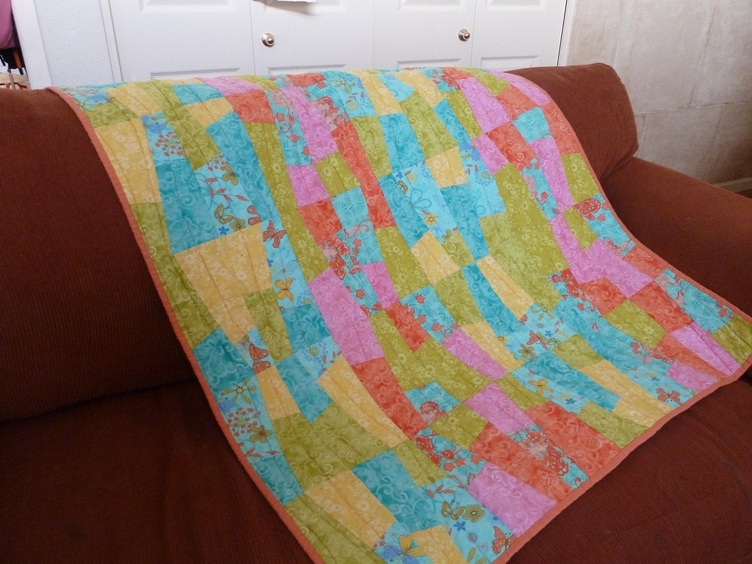 Butterfly Print Quilt
